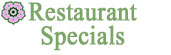 Restaurant Specials